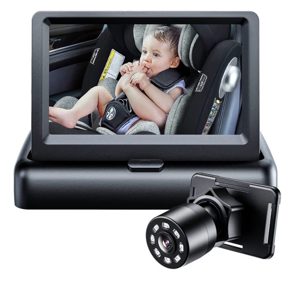 Black Car Baby Monitor with Camera